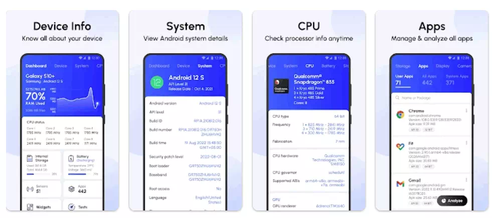 Device Info - System Info & CPU