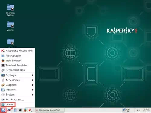 تحميل Kaspersky Rescue Disk