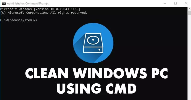 كيفية تنظيف الويندوز باستخدام CMD