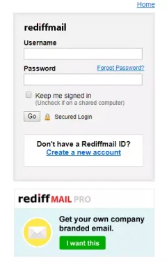 I-Rediffmail