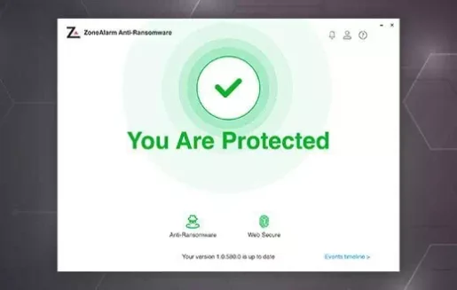 تحميل احدث اصدار من برنامج ZoneAlarm Anti-Ransomware