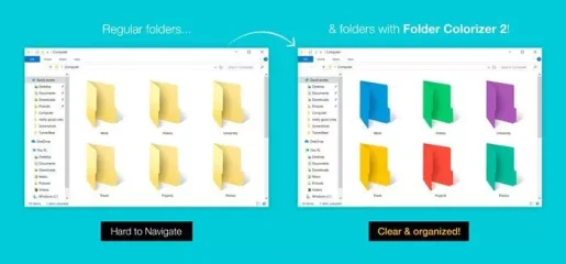 تحميل برنامج Folder Colorizer