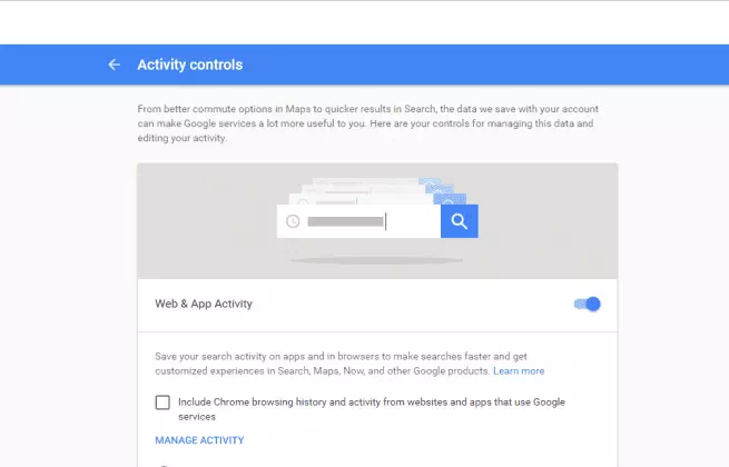 google nplooj ntawv tswj haujlwm