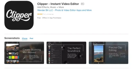 Clipper - Instant Video Editor