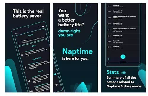 Naptime - the real battery saver‏