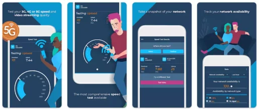 Opensignal - 5G, 4G Speed ​​​​Test