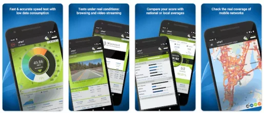 Hastighedstest 4G 5G WiFi & kort