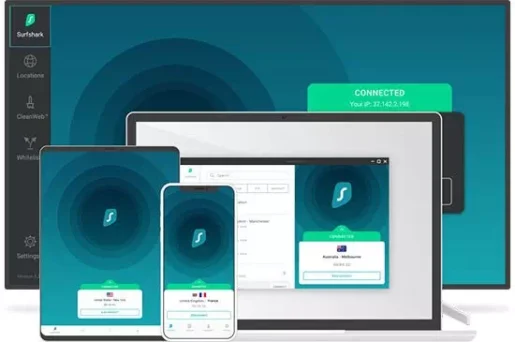 مميزات SurfShark VPN