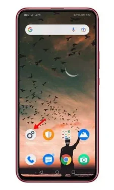 افتح تطبيق الإعدادات