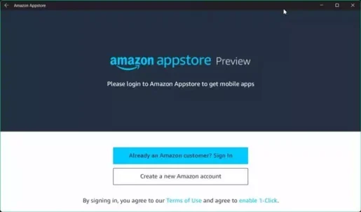 سيُطلب منك تسجيل الدخول باستخدام حساب Amazon الخاص بك