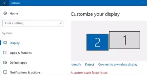 Display Settings