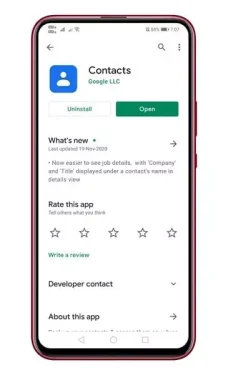 Google Contacts تطبيق جهات اتصال جوجل