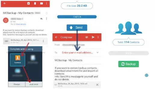 Как быстро скопировать контакты с одного устройства на другое