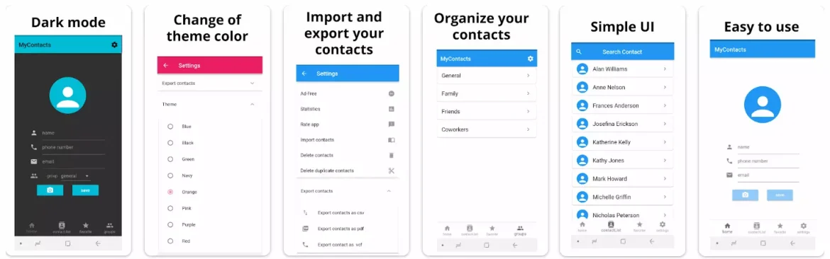 MyContacts - Contact Manager