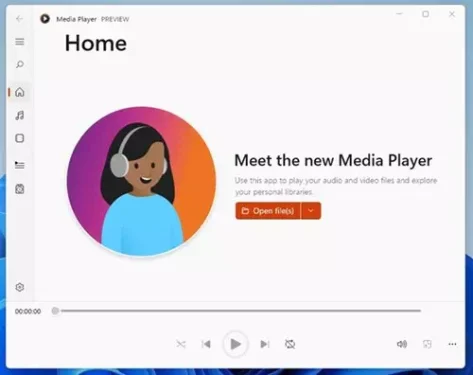 Windows 11 Media Player