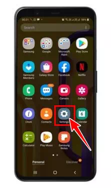 Настройки на телефоне Android