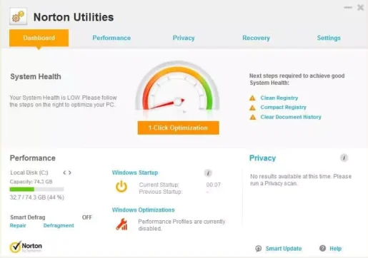 Norton Utilities