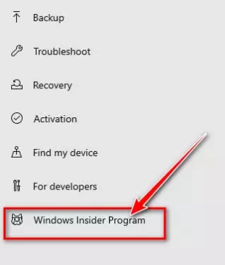 Windows Insider Program