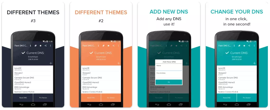 Fast DNS Changer(no root)