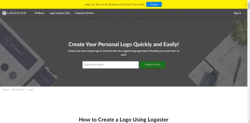 Logaster Logo Faufau