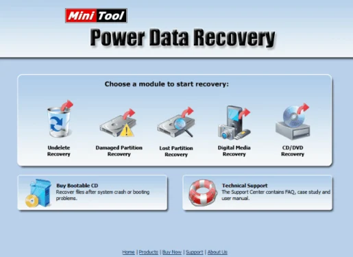 MiniTool Power Məlumat Bərpası