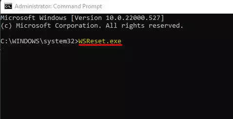 WSReset.exe