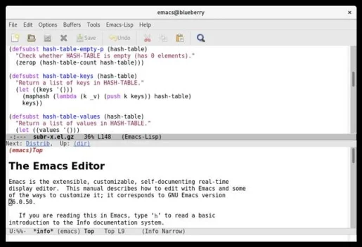 إيماكس (Emacs)