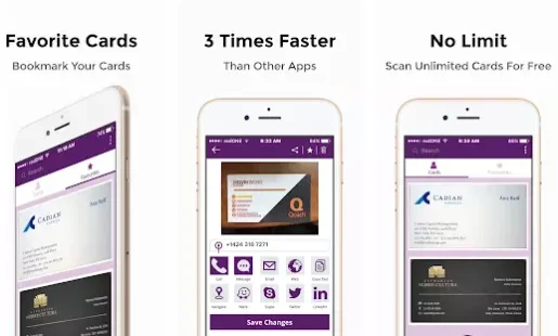 CardHQ - Business Card Reader‏