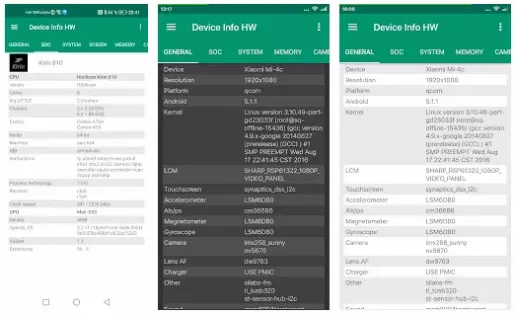 Device Info HW‏