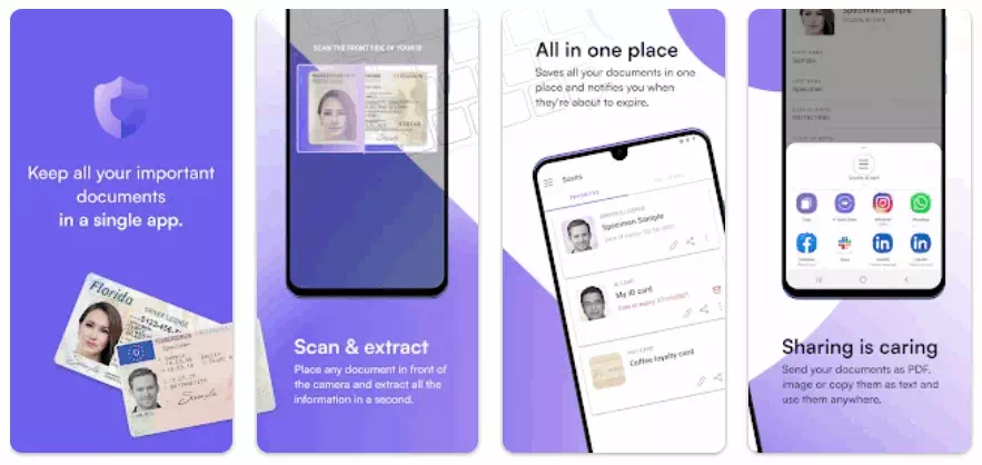 IDsafe: ID & passport scanner