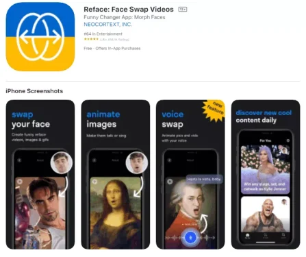 Reface - Face Swap Videos