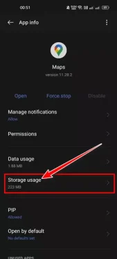 Klik Storage Usage