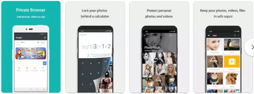 Sgallery - إخفاء الصور
