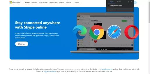 Skype for Web