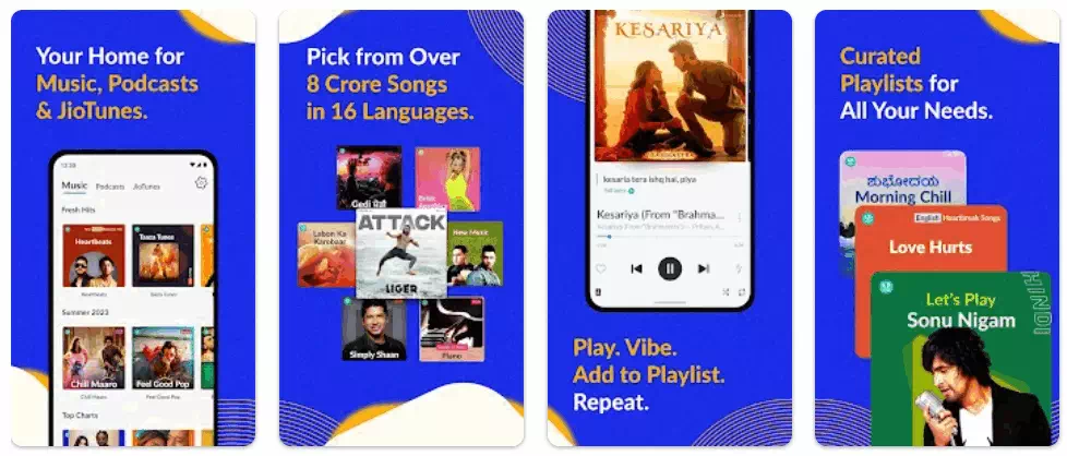 JioSaavn - موسیقی اور پوڈکاسٹ