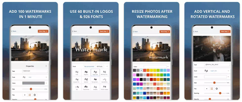 Visual Watermark - Photos & PDF
