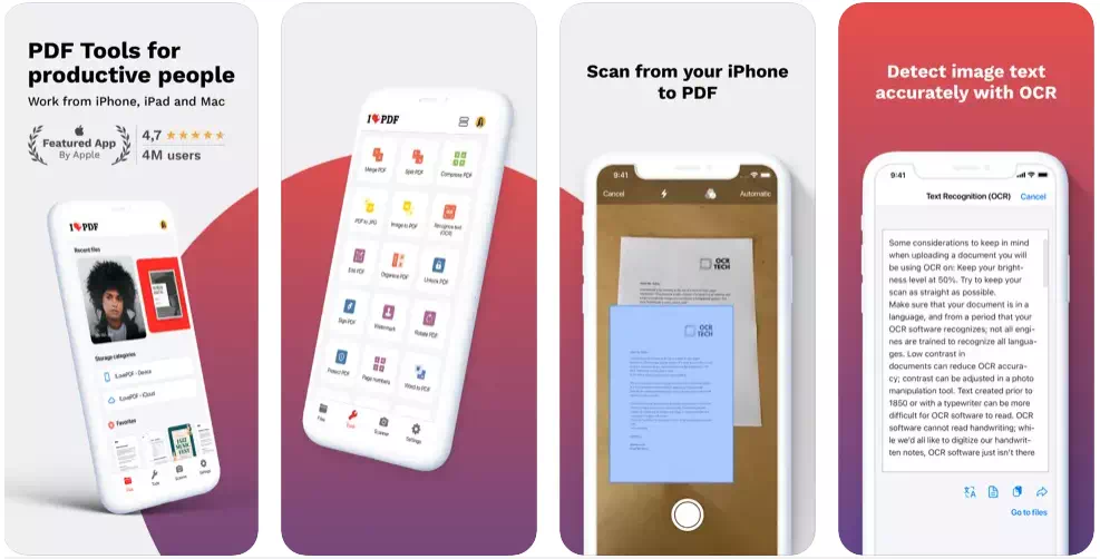 iLovePDF - PDF എഡിറ്ററും സ്കാനും