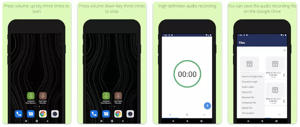 Background voice recorder