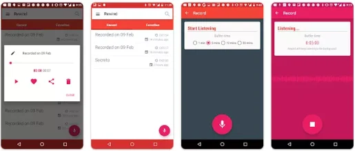 Rewind: Reverse Voice Recorder