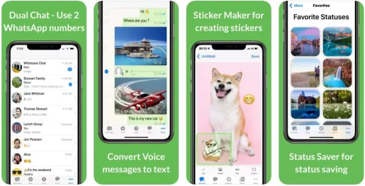 Messenger-Duo für WhatsApp