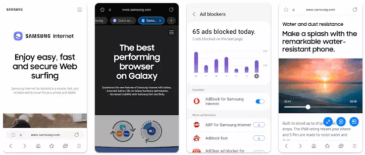 Samsung Browser Internet