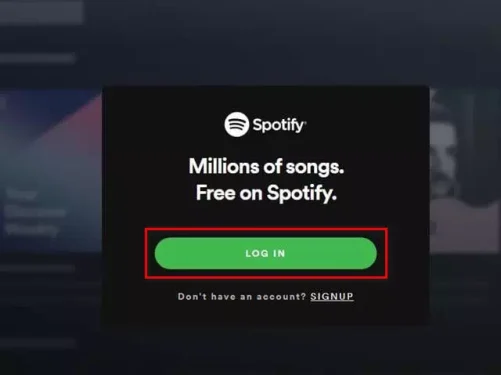 استخدم تفاصيل تسجيل الدخول الخاصة بك للمتابعة إلى Spotify 