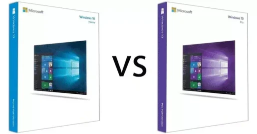Windows 10 Pro و Windows 10 Home