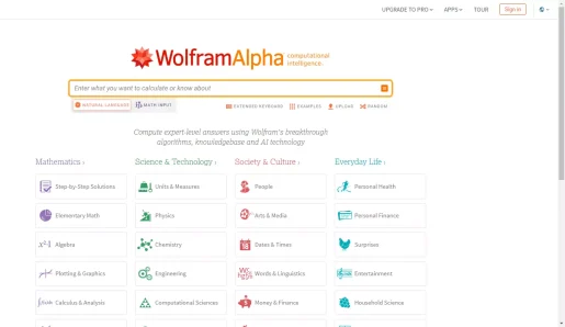 WolframAlpha