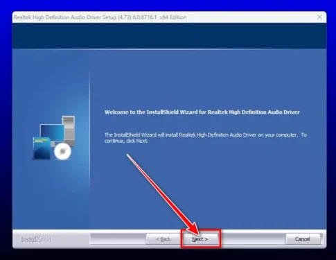 تنصيب برنامج Realtek Audio Driver على نظام Windows