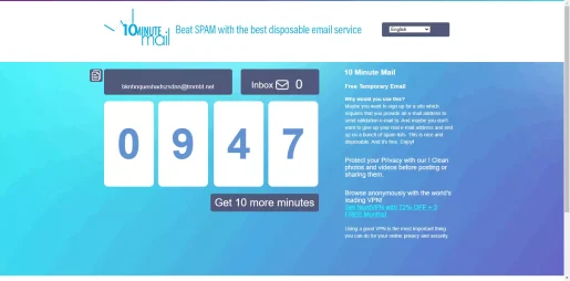 10Minute Mail