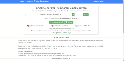 Generator.email