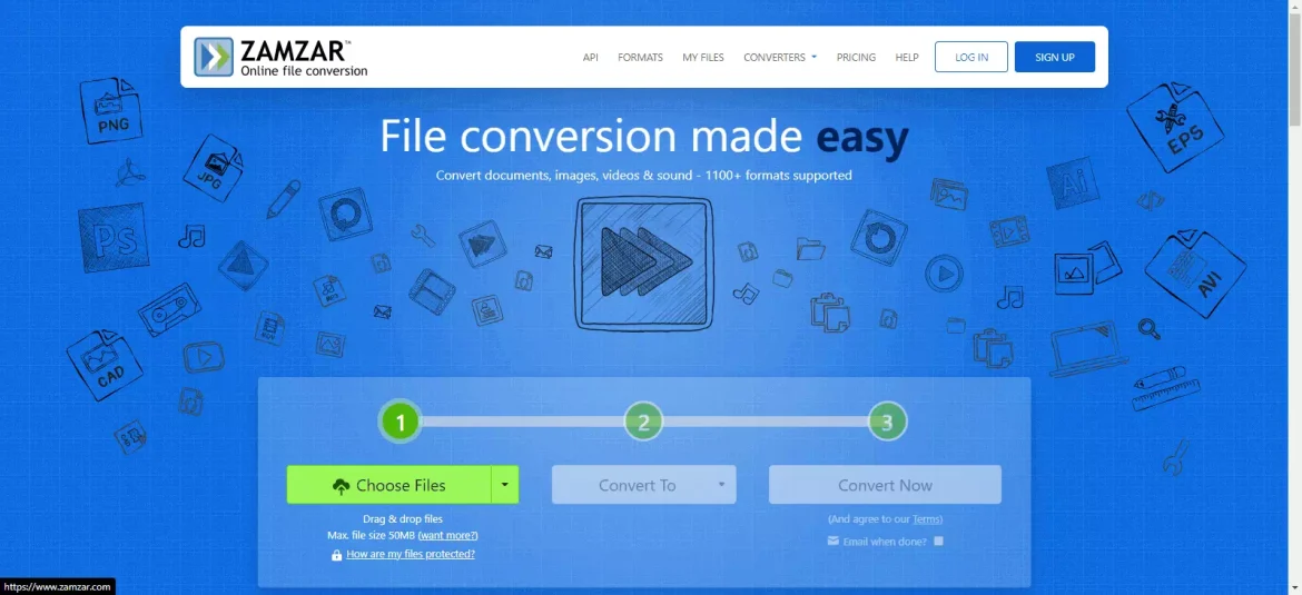 Zamzar Online File Converter