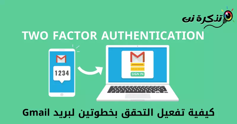 كيفية تفعيل التحقق بخطوتين لبريد Gmail