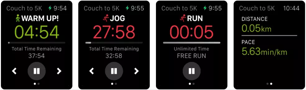 Couch to 5K® - Koşu antrenmanı